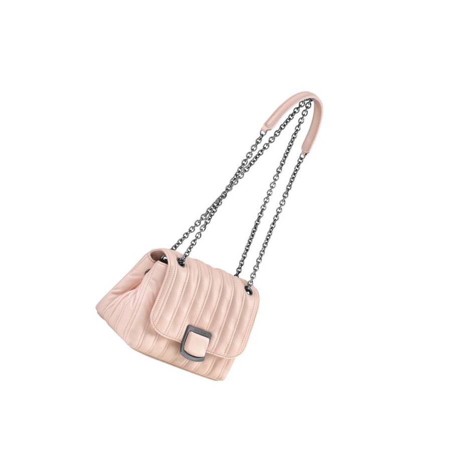 Bolsos Cruzados Longchamp Brioche S Mujer Rosas Claro | ES-VGSP508