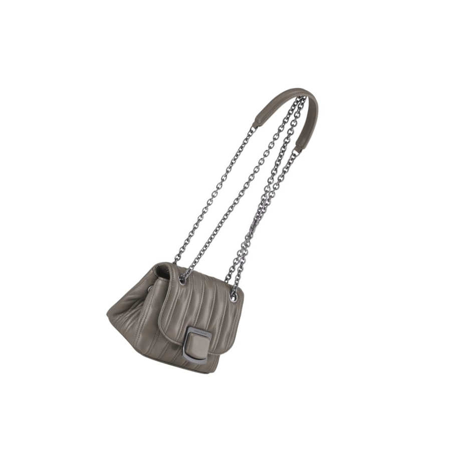 Bolsos Cruzados Longchamp Brioche XS Mujer Gris | ES-AVLE172