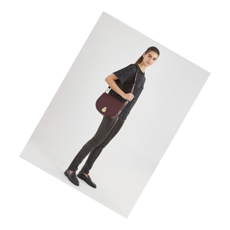 Bolsos Cruzados Longchamp Cavalcade M Mujer Beige | ES-ANVR015