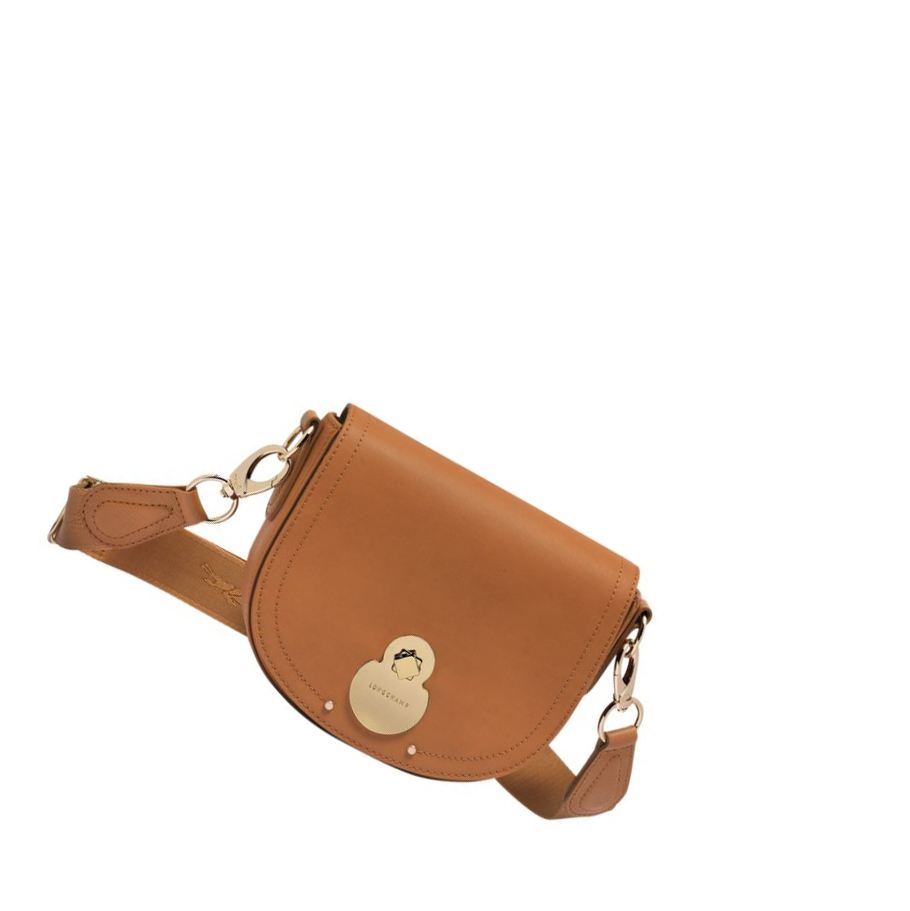 Bolsos Cruzados Longchamp Cavalcade S Mujer Beige | ES-YXRK971