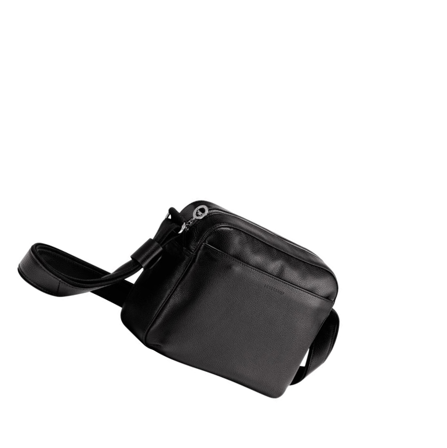 Bolsos Cruzados Longchamp Le Foulonné Hombre Negras | ES-IHSU924