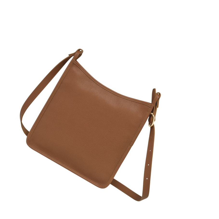 Bolsos Cruzados Longchamp Le Foulonné L Mujer Marrones | ES-OGTI106