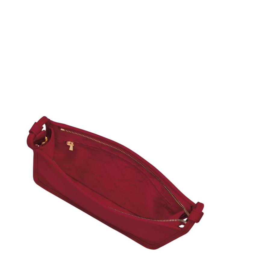 Bolsos Cruzados Longchamp Le Foulonné L Mujer Rojas | ES-QPSU635