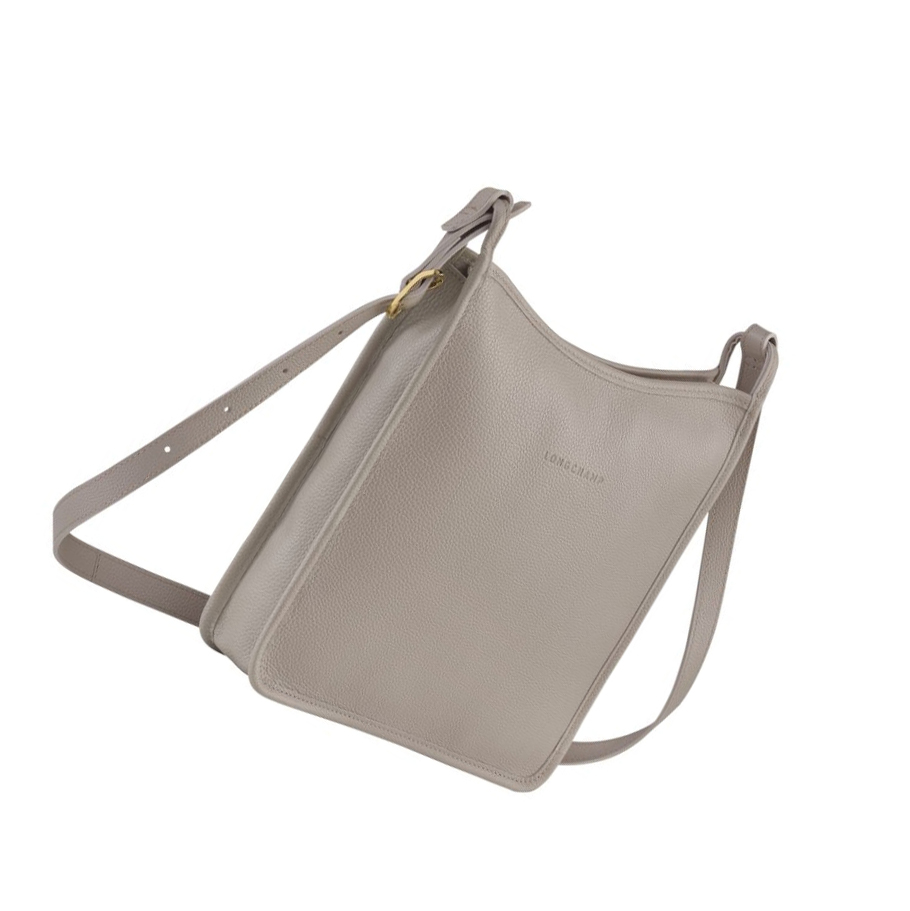 Bolsos Cruzados Longchamp Le Foulonné L Mujer Gris | ES-SPTC958