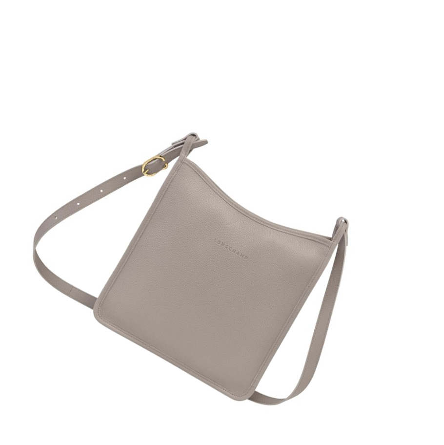 Bolsos Cruzados Longchamp Le Foulonné L Mujer Gris | ES-SPTC958