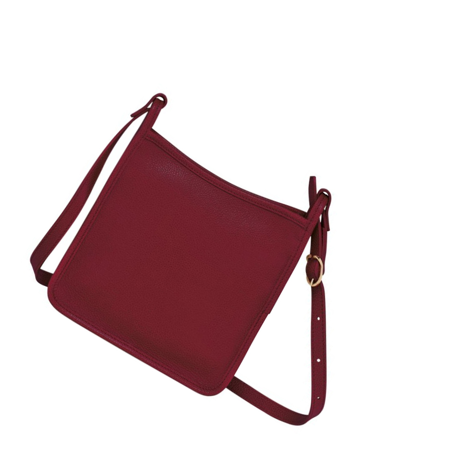 Bolsos Cruzados Longchamp Le Foulonné S Mujer Rojas | ES-EYFG820