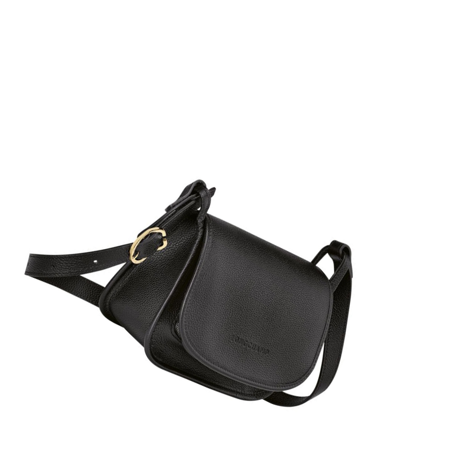 Bolsos Cruzados Longchamp Le Foulonné S Mujer Negras | ES-ILYW258