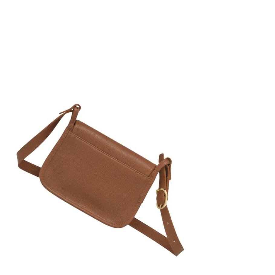 Bolsos Cruzados Longchamp Le Foulonné S Mujer Marrones | ES-LENJ182