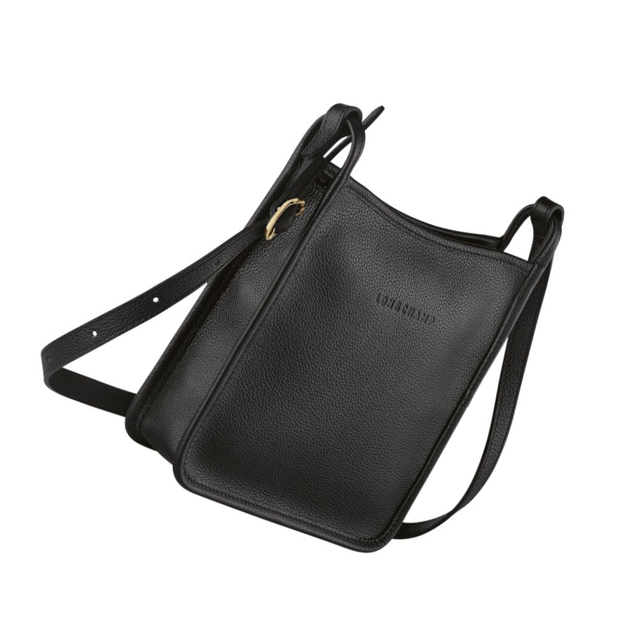 Bolsos Cruzados Longchamp Le Foulonné S Mujer Negras | ES-TVJD468