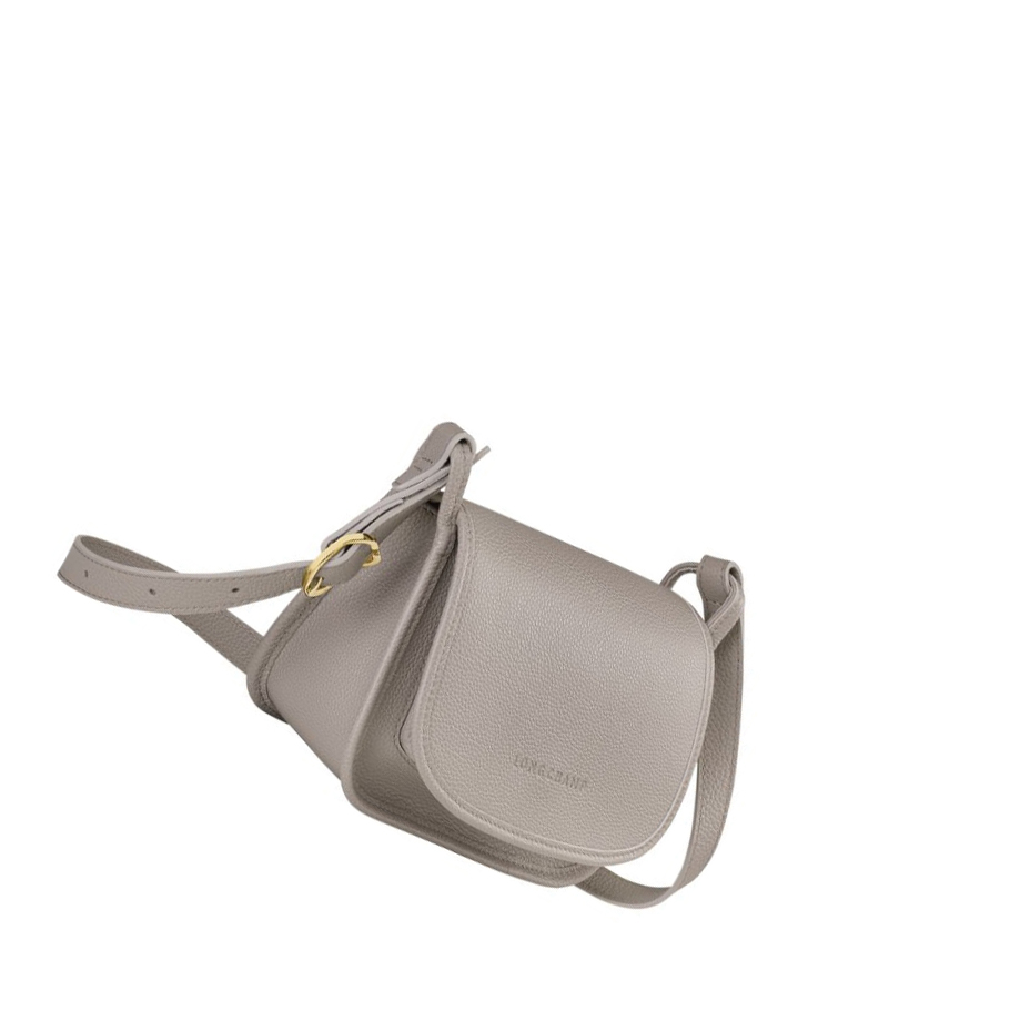 Bolsos Cruzados Longchamp Le Foulonné S Mujer Gris | ES-VTXH571