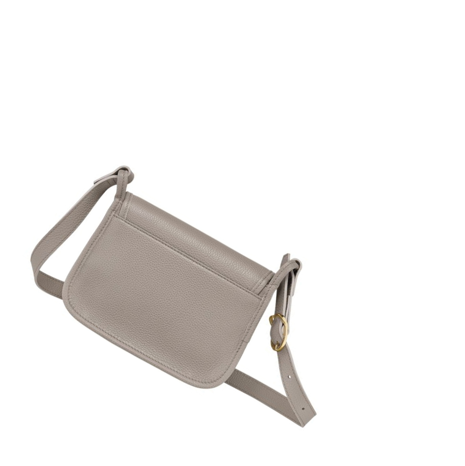 Bolsos Cruzados Longchamp Le Foulonné S Mujer Gris | ES-VTXH571
