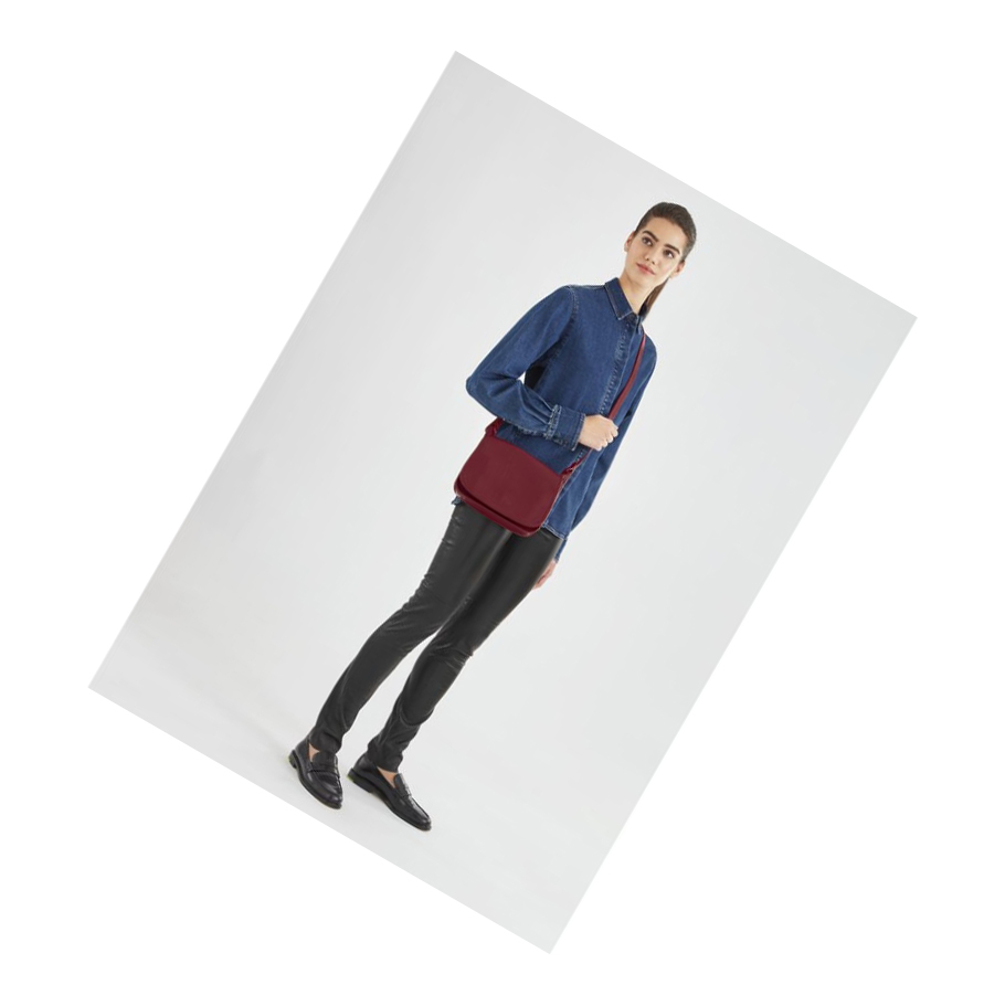Bolsos Cruzados Longchamp Le Foulonné S Mujer Amarillo | ES-XJSU836