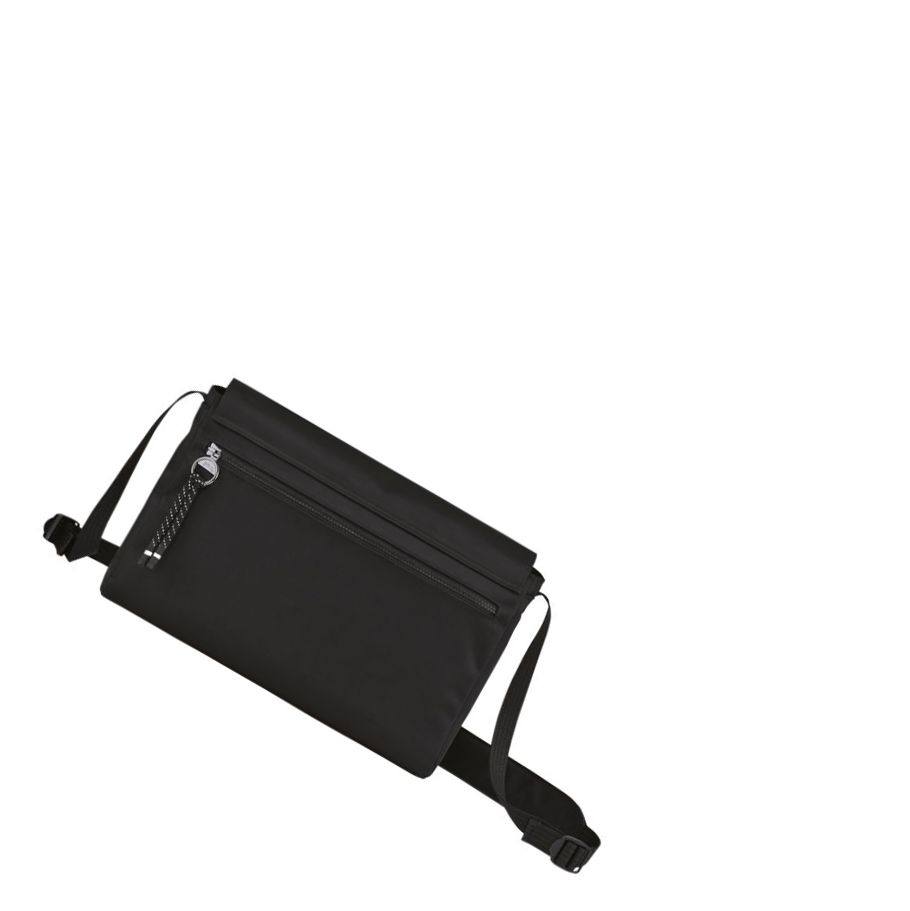 Bolsos Cruzados Longchamp Le Pliage Energy M Hombre Negras | ES-DCHR268
