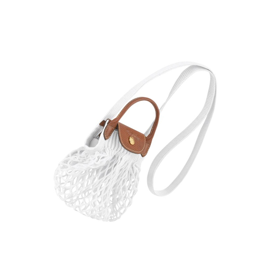 Bolsos Cruzados Longchamp Le Pliage Filet XS Mujer Beige | ES-IYSN953