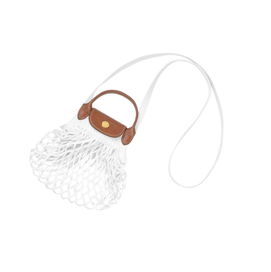 Bolsos Cruzados Longchamp Le Pliage Filet XS Mujer Beige | ES-IYSN953