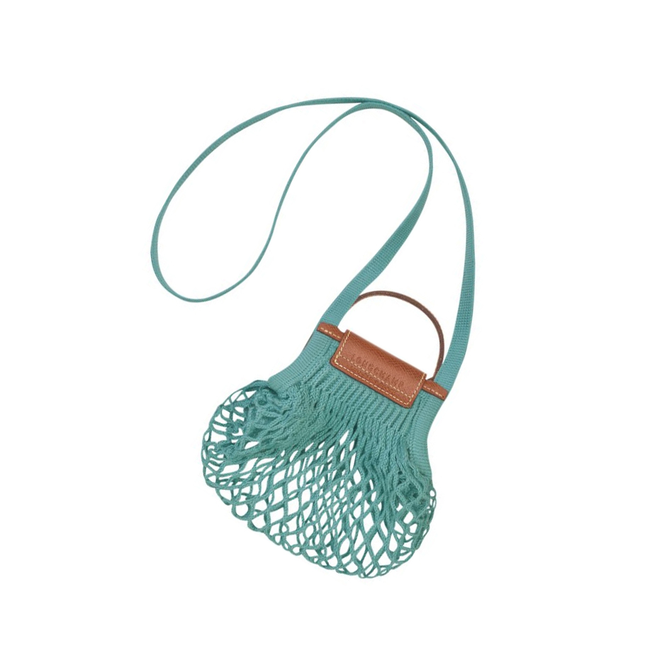 Bolsos Cruzados Longchamp Le Pliage Filet XS Mujer Azules | ES-SIBK217