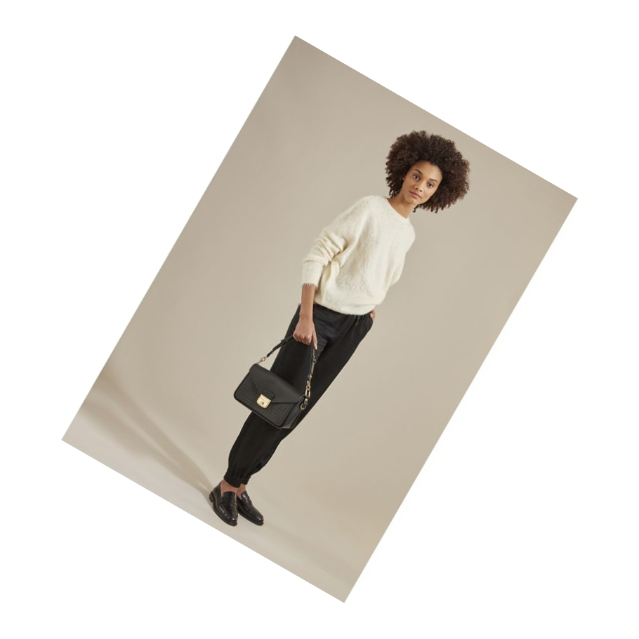 Bolsos Cruzados Longchamp Mademoiselle S Mujer Marrones | ES-VHTL752