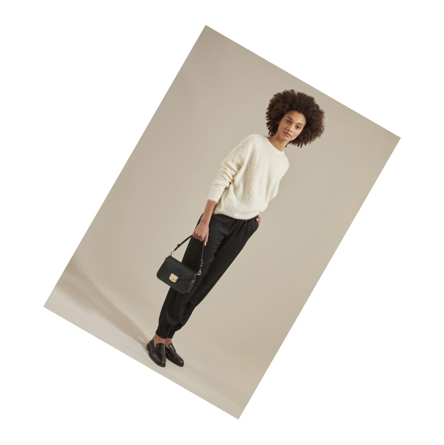 Bolsos Cruzados Longchamp Mademoiselle XS Mujer Negras | ES-FOWI724