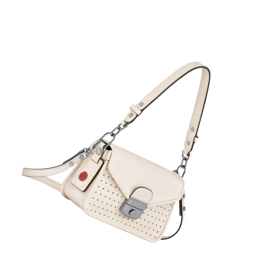 Bolsos Cruzados Longchamp Mademoiselle XS Mujer Beige | ES-MOLX852