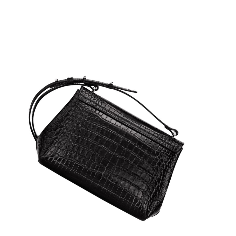 Bolsos Cruzados Longchamp Roseau S Mujer Negras | ES-WSAQ798
