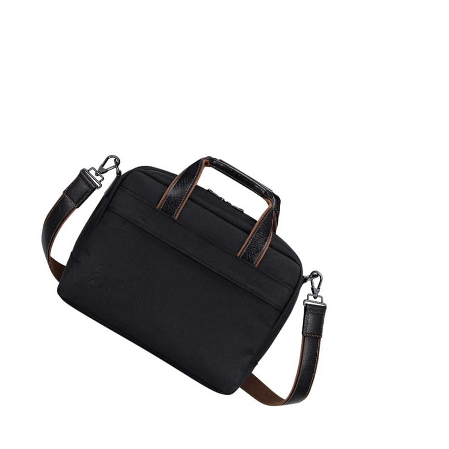 Bolsos De Viaje Longchamp Boxford Hombre Negras | ES-DQVI054