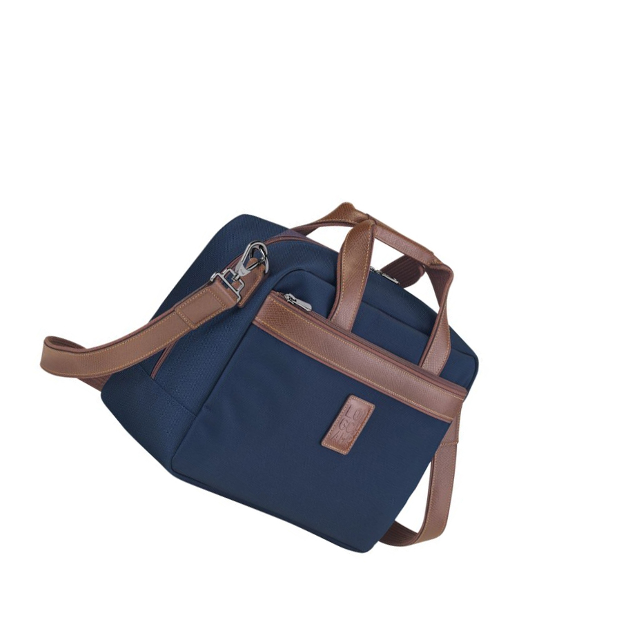 Bolsos De Viaje Longchamp Boxford Hombre Azul Marino | ES-LCKP657
