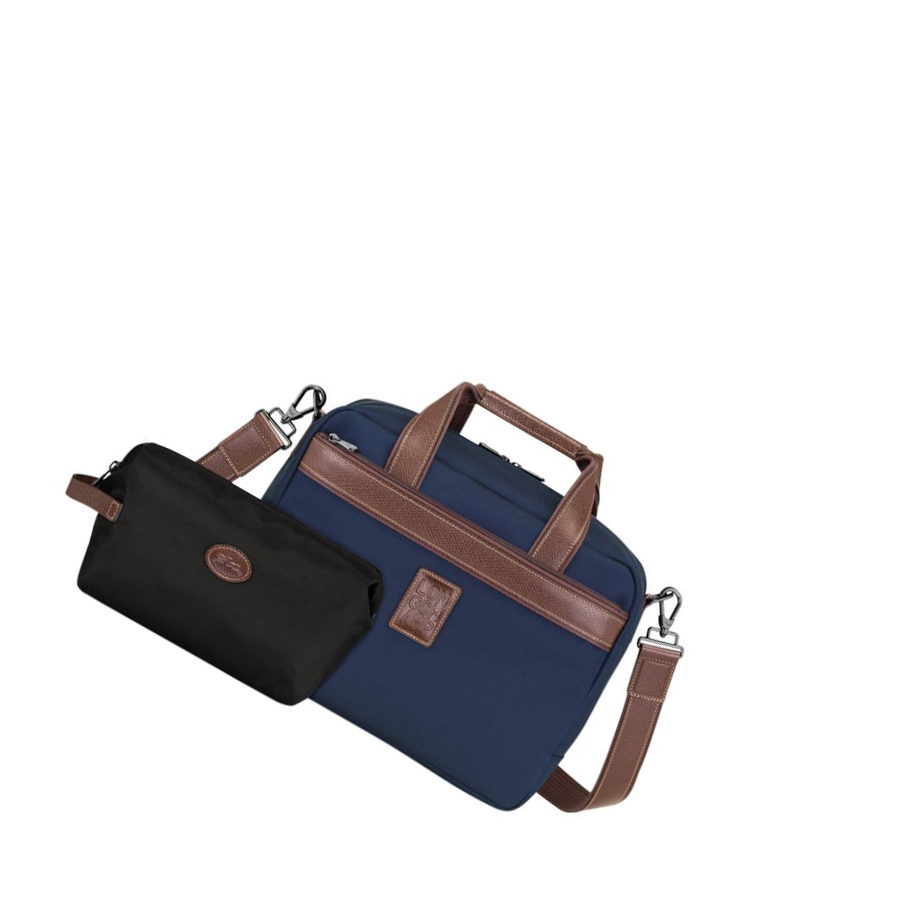 Bolsos De Viaje Longchamp Boxford Hombre Azul Marino | ES-LCKP657