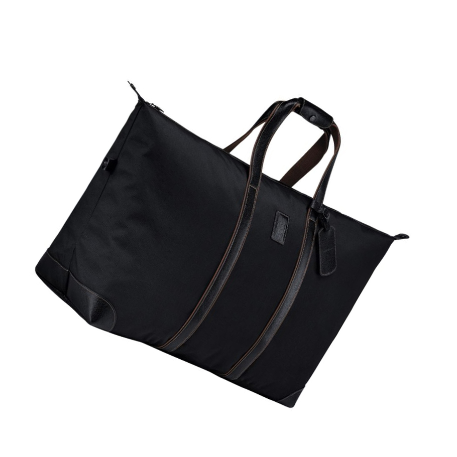 Bolsos De Viaje Longchamp Boxford Hombre Negras | ES-NDIW928