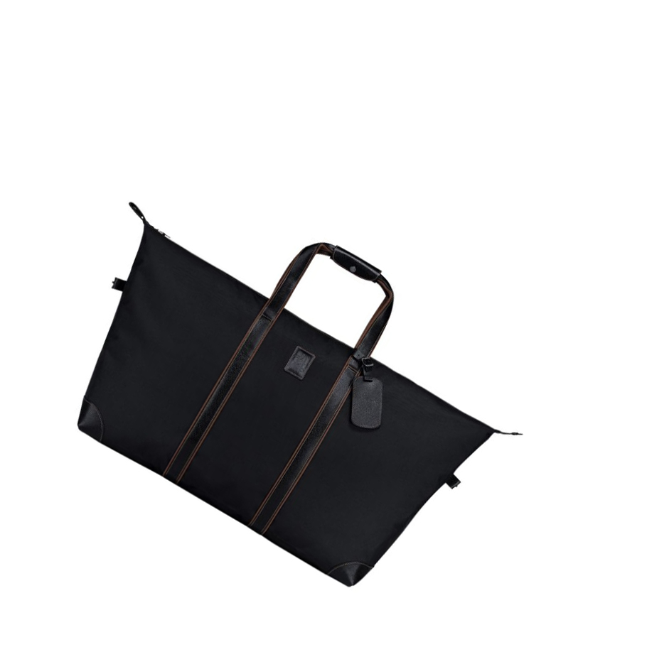 Bolsos De Viaje Longchamp Boxford Hombre Negras | ES-NDIW928