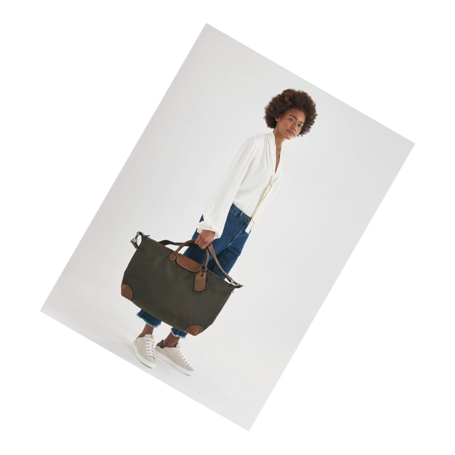 Bolsos De Viaje Longchamp Boxford L Hombre Marrones | ES-QHMT367