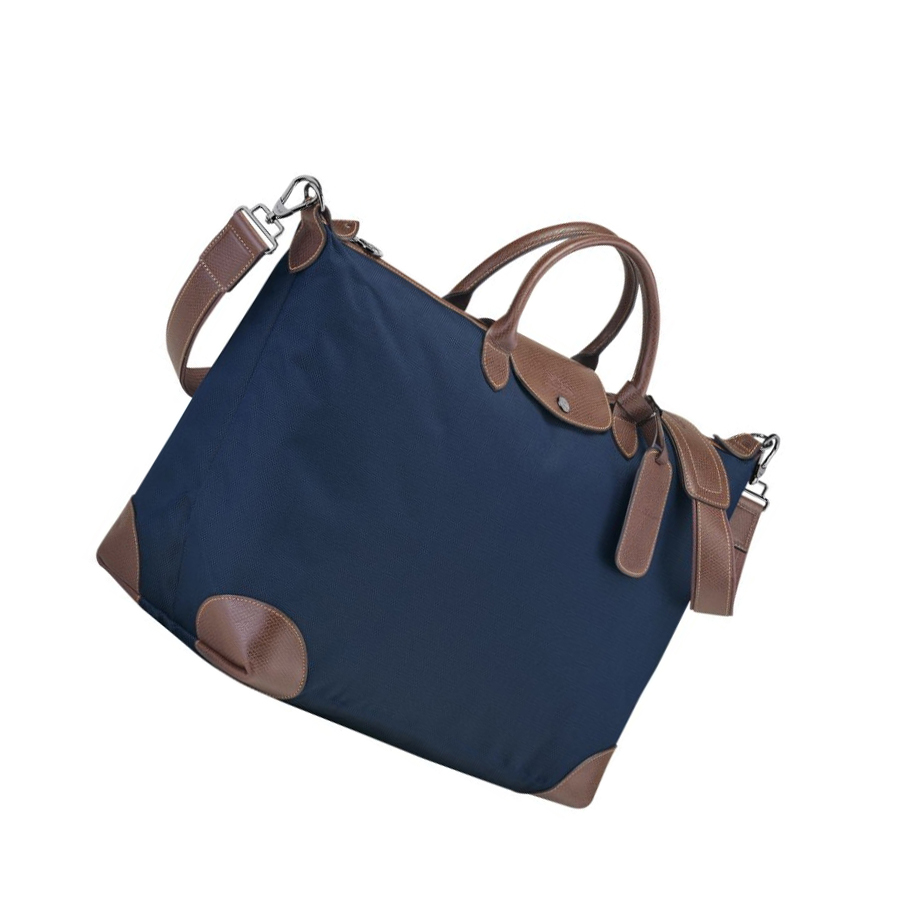 Bolsos De Viaje Longchamp Boxford L Hombre Azul Marino | ES-REPJ943
