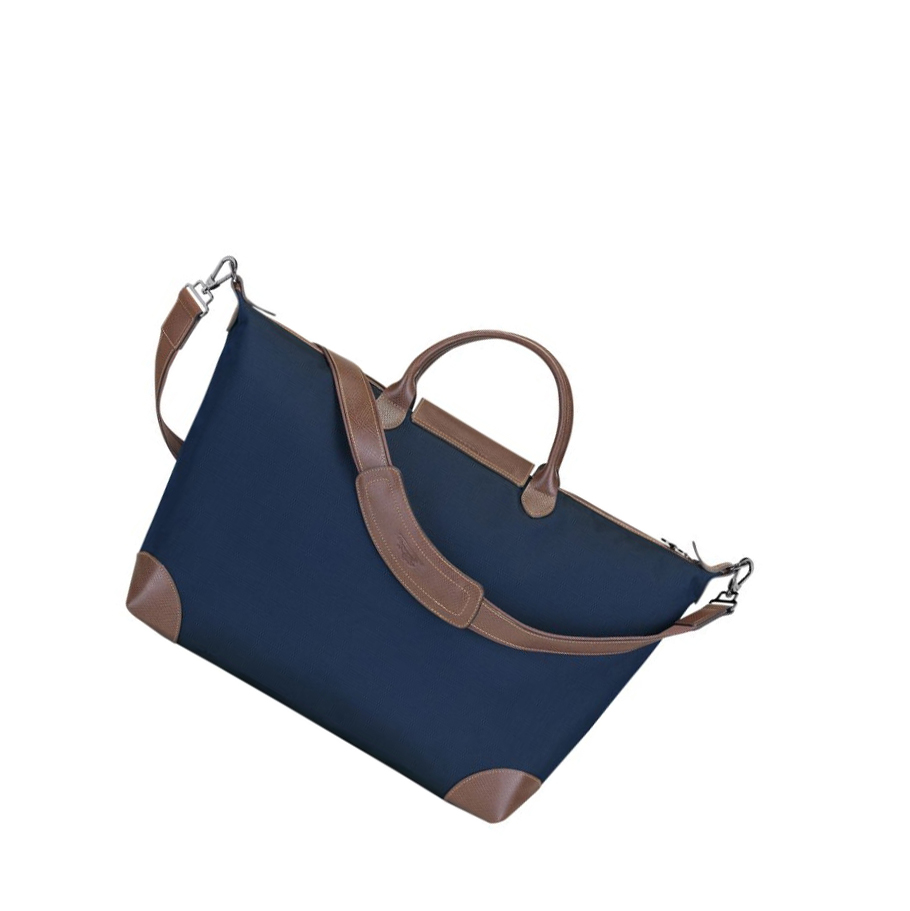 Bolsos De Viaje Longchamp Boxford L Hombre Azul Marino | ES-REPJ943
