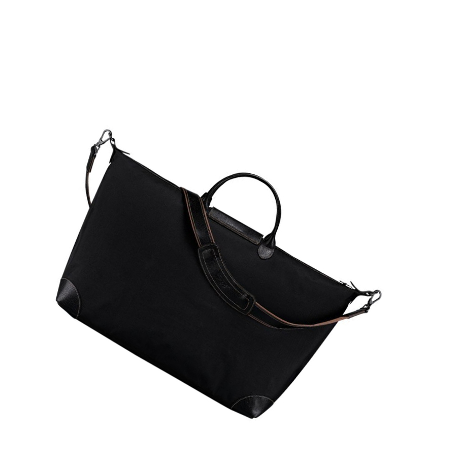 Bolsos De Viaje Longchamp Boxford XL Hombre Negras | ES-PJQR417