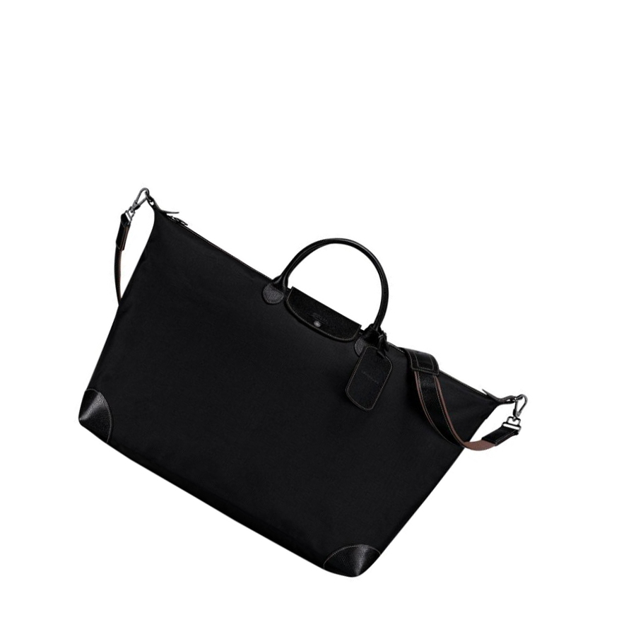 Bolsos De Viaje Longchamp Boxford XL Hombre Negras | ES-PJQR417