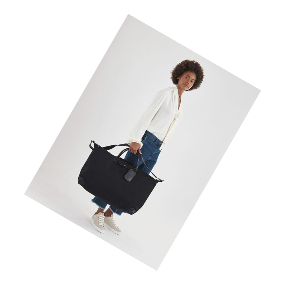 Bolsos De Viaje Longchamp Boxford XL Hombre Marrones | ES-YIDF059