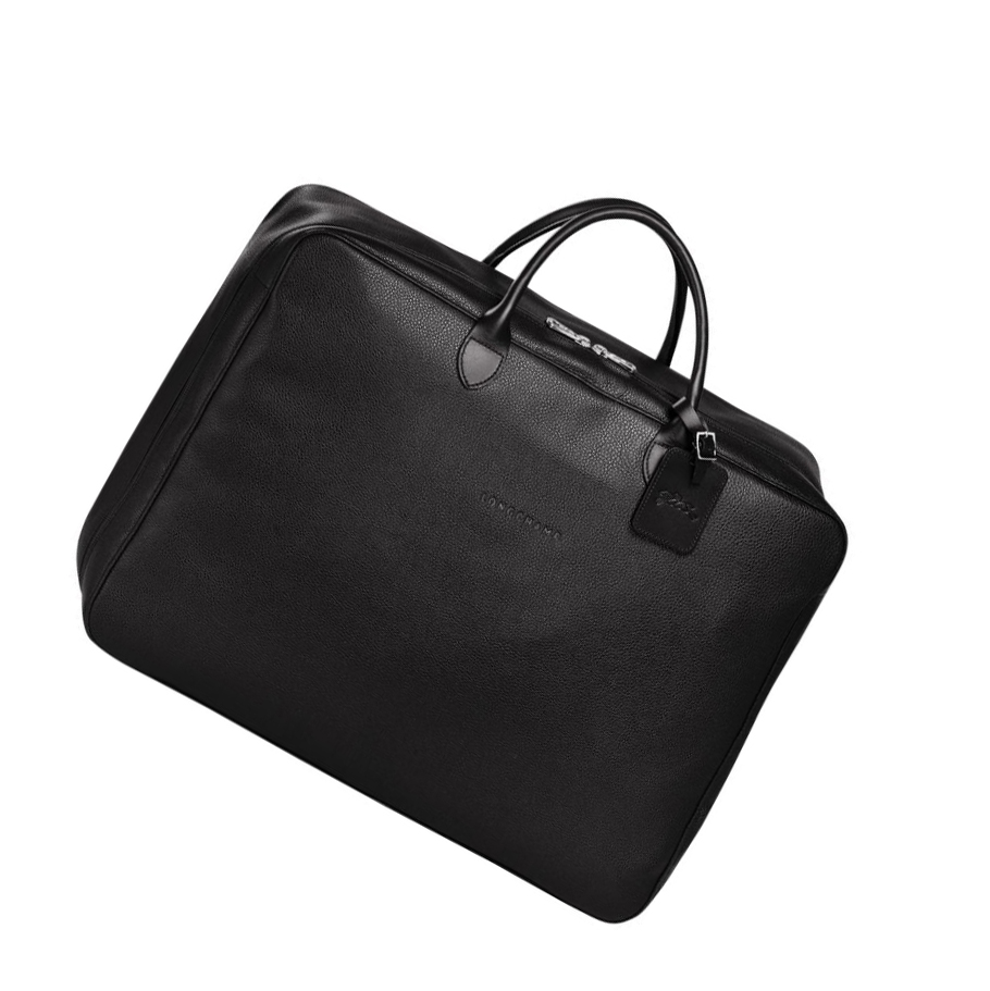 Bolsos De Viaje Longchamp Le Foulonné Hombre Negras | ES-VJNK294