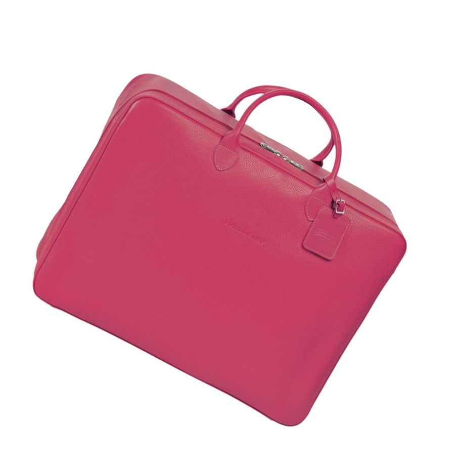 Bolsos De Viaje Longchamp Le Foulonné Hombre Rosas | ES-YOXM143