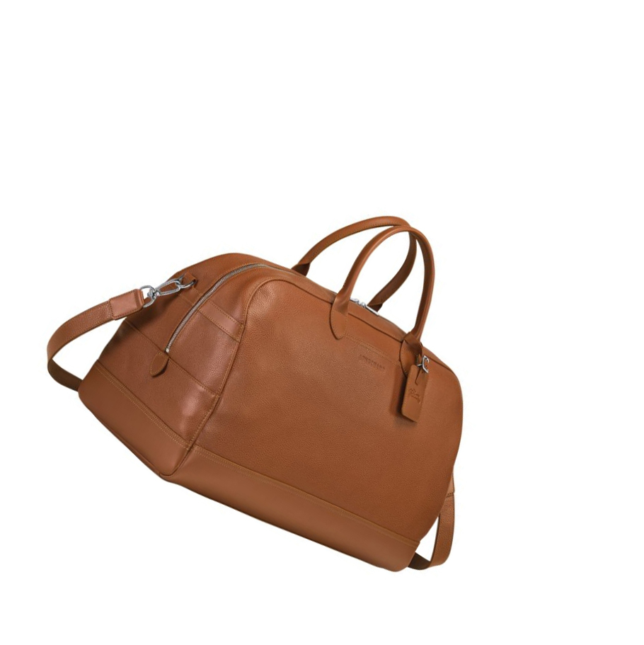 Bolsos De Viaje Longchamp Le Foulonné L Hombre Marrones | ES-WTPX821