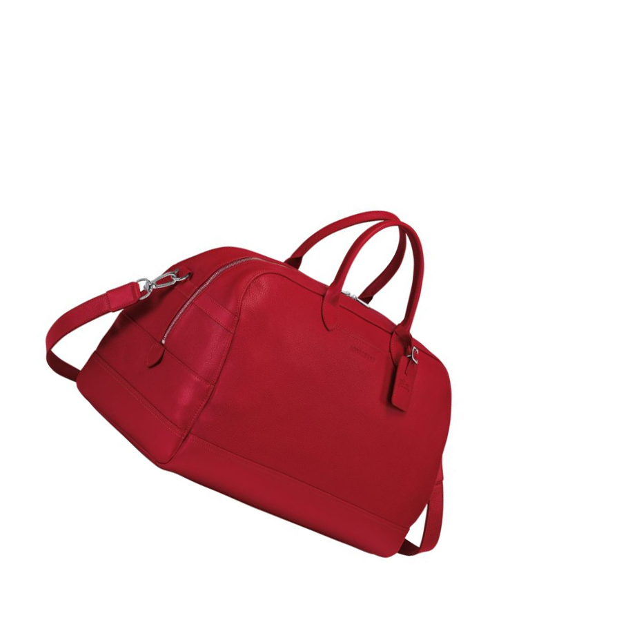 Bolsos De Viaje Longchamp Le Foulonné L Mujer Rojas | ES-ZRTF946
