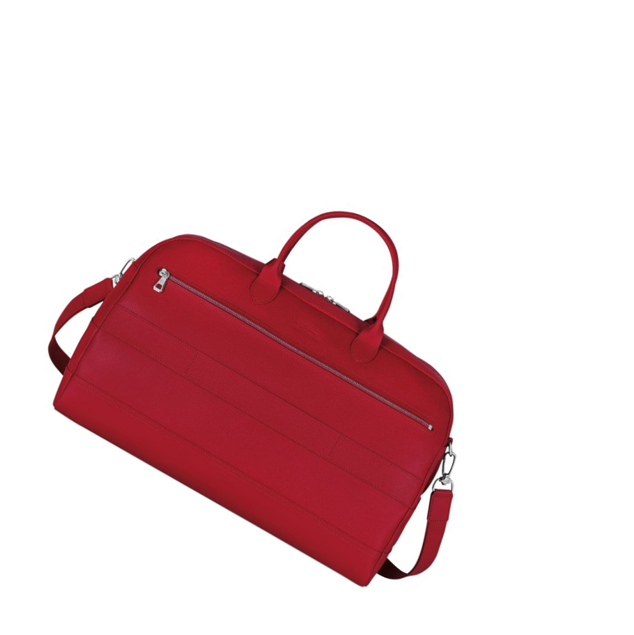 Bolsos De Viaje Longchamp Le Foulonné L Mujer Rojas | ES-ZRTF946