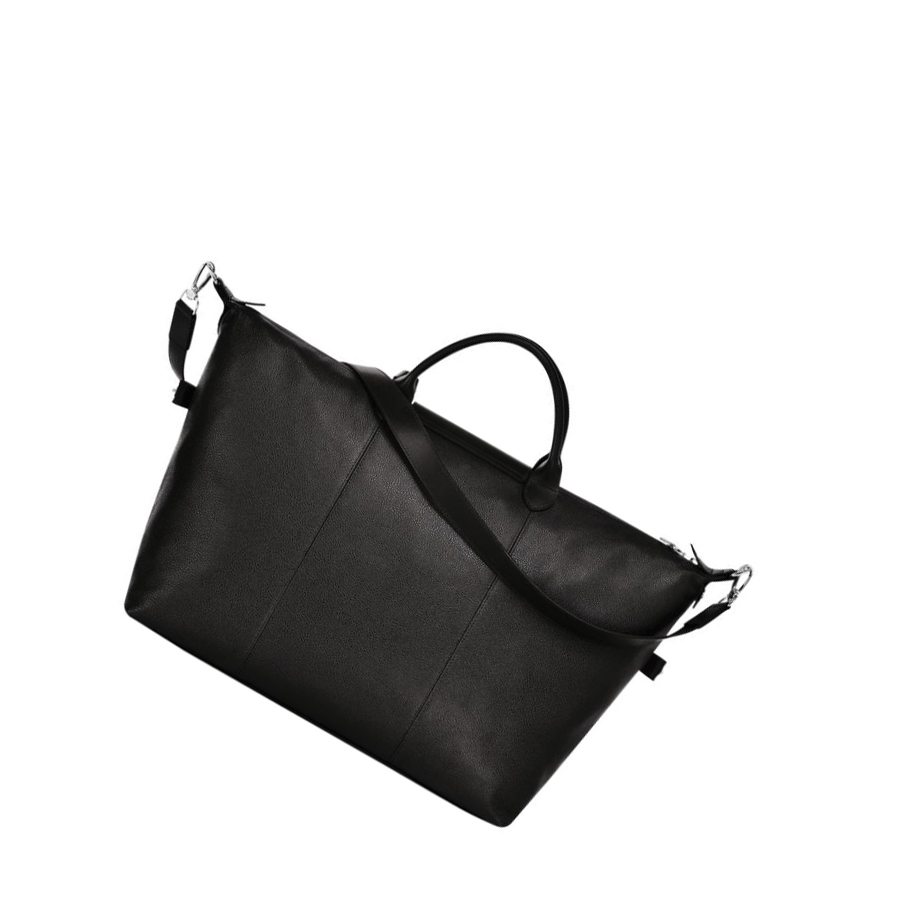 Bolsos De Viaje Longchamp Le Foulonné XL Mujer Negras | ES-QXDC086