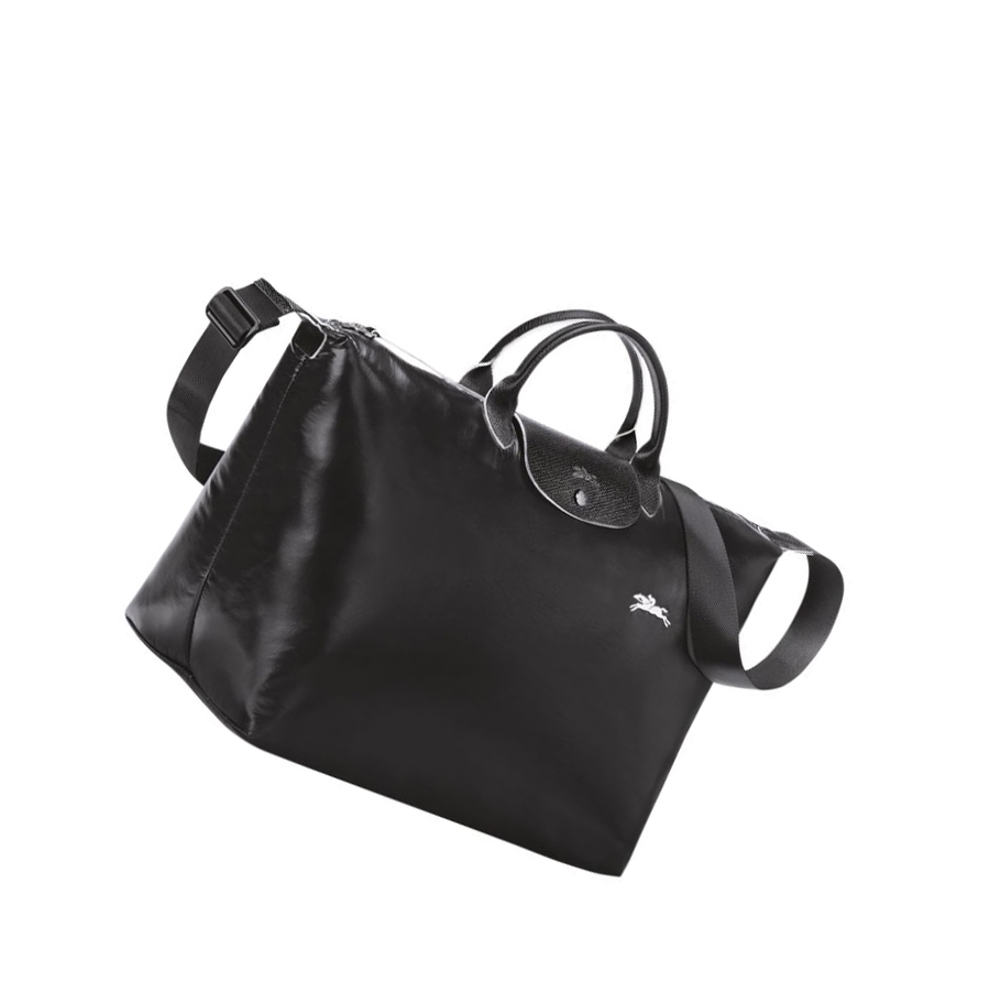 Bolsos De Viaje Longchamp Le Pliage Alpin Mujer Negras | ES-BQZN431