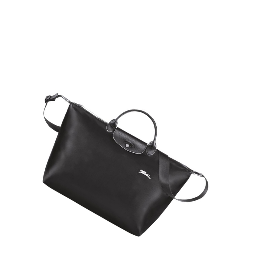 Bolsos De Viaje Longchamp Le Pliage Alpin Mujer Negras | ES-BQZN431