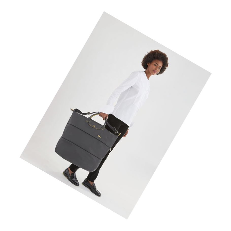 Bolsos De Viaje Longchamp Le Pliage Club Hombre Gris | ES-ASHV827