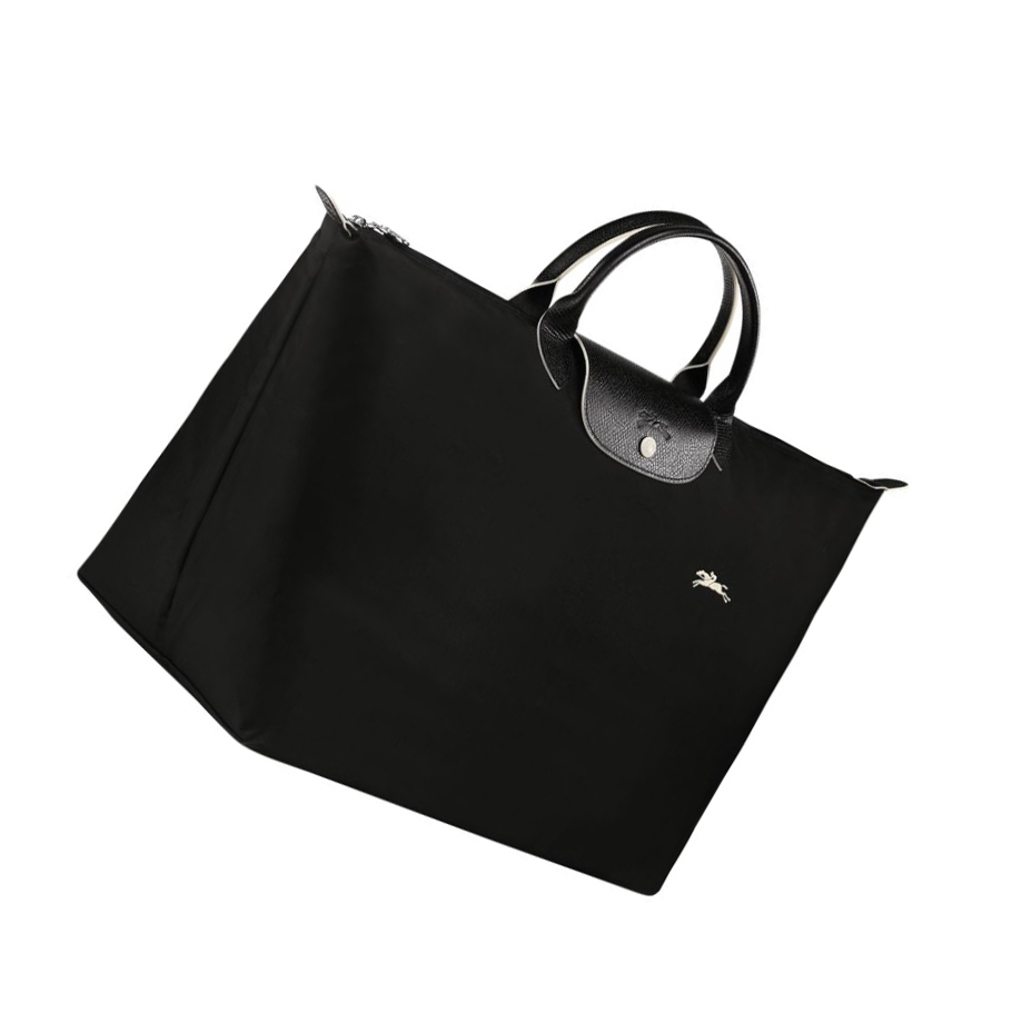 Bolsos De Viaje Longchamp Le Pliage Club L Mujer Negras | ES-HVOS192
