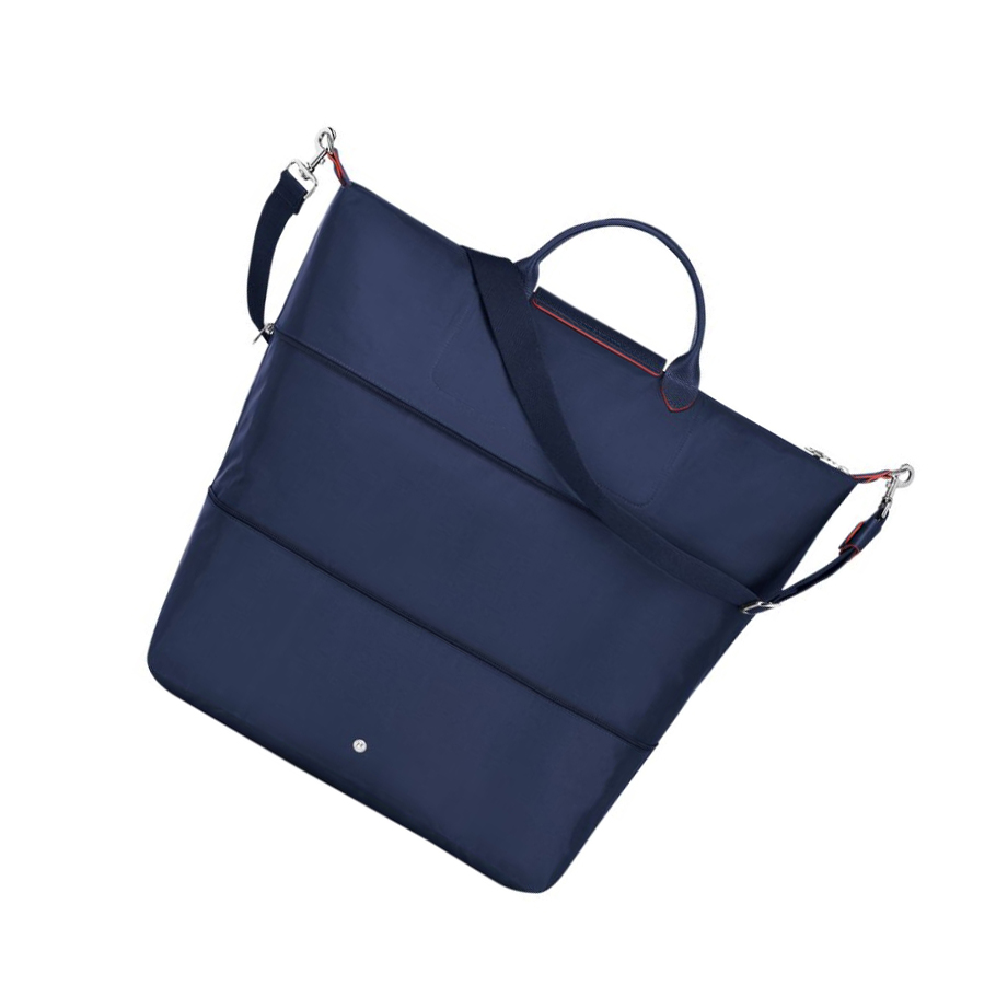 Bolsos De Viaje Longchamp Le Pliage Club Hombre Azul Marino | ES-IOZL069