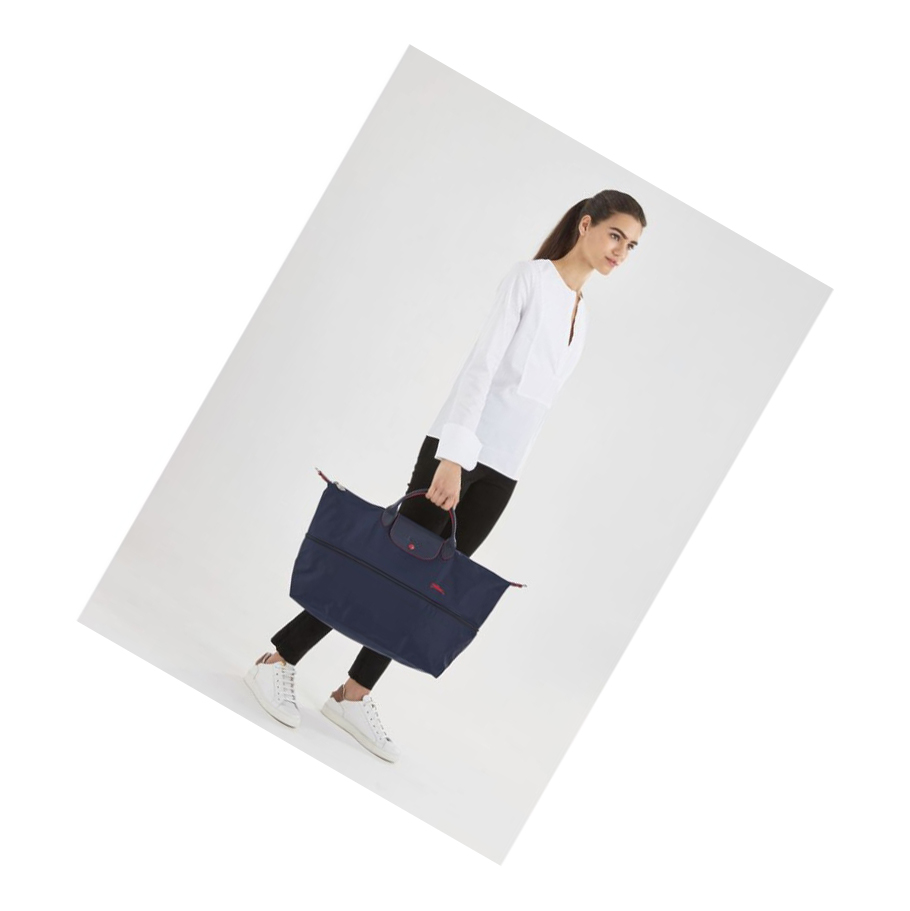 Bolsos De Viaje Longchamp Le Pliage Club Hombre Azul Marino | ES-IOZL069