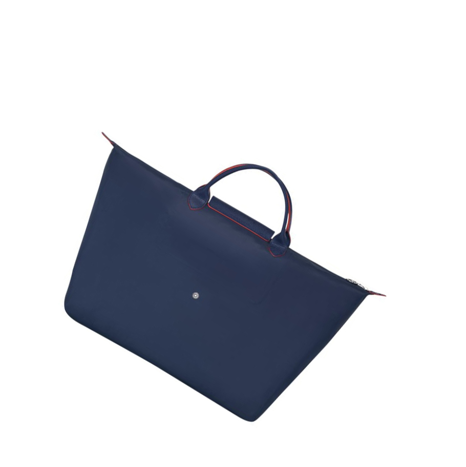 Bolsos De Viaje Longchamp Le Pliage Club L Hombre Azul Marino | ES-KNOS438