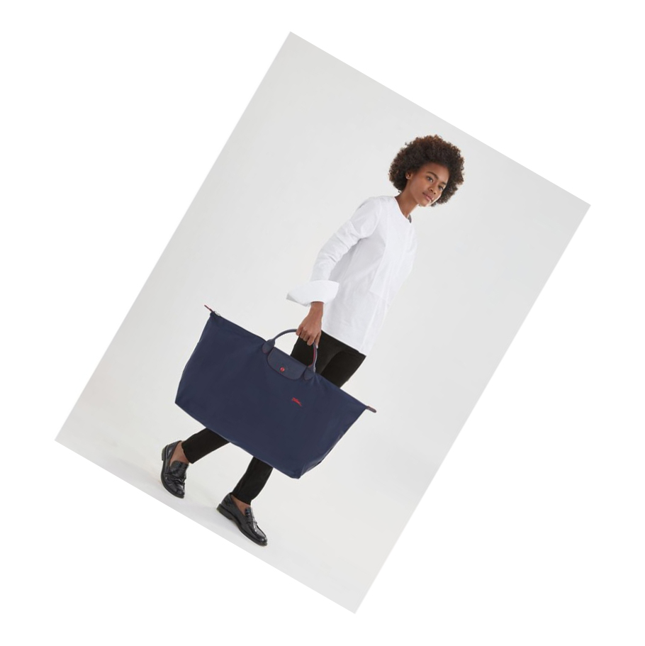 Bolsos De Viaje Longchamp Le Pliage Club XL Mujer Negras | ES-UQFV498