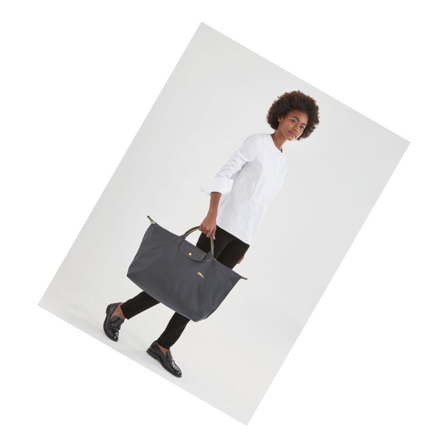 Bolsos De Viaje Longchamp Le Pliage Club L Mujer Gris | ES-VWKX140